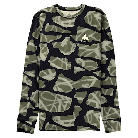 Koszulka Burton Lightweight X Crew graffiti camo 2026 - 4