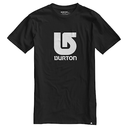 T-shirt Burton Logo Vertical true black 2017 - 1