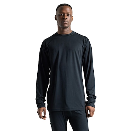 T-shirt Burton Midweight X Crew true black 2025 - 1