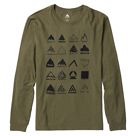 T-shirt Burton Mistbow Ls forest moss 2023 - 1