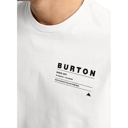 T-shirt Burton Moretown SS stout white 2025 - 4