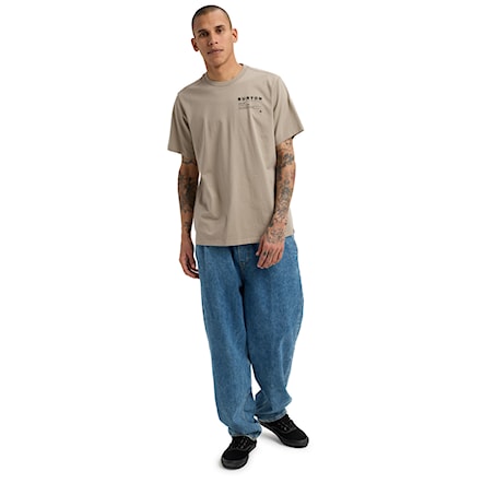 T-shirt Burton Moretown SS summit taupe 2025 - 5