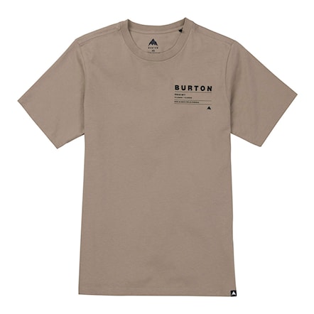 T-shirt Burton Moretown SS summit taupe 2025 - 1