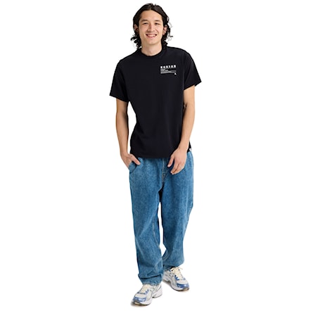 T-shirt Burton Moretown SS true black 2025 - 5