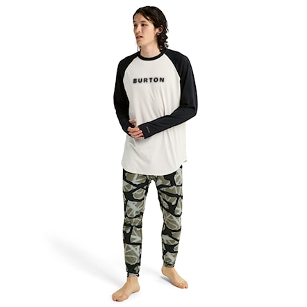 T-shirt Burton Roadie Tech Crew stout white/true black 2026 - 4
