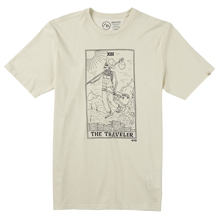 T-shirt Burton Tarot Traveler vintage white 2017 - 1
