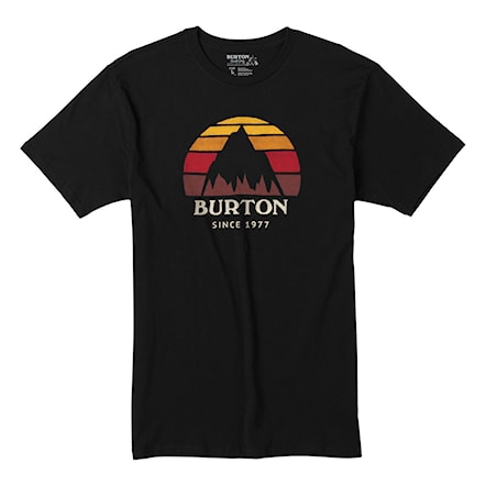 Tričko Burton Underhill Logo Ss true black 2018 - 1