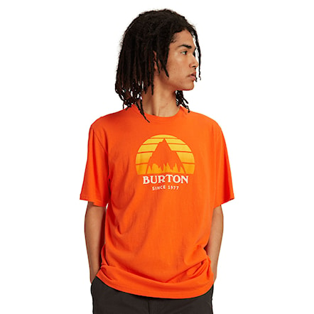 Koszulka Burton Underhill Ss orangeade 2020 - 1
