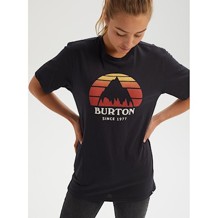 Koszulka Burton Underhill Ss true black 2023 - 3