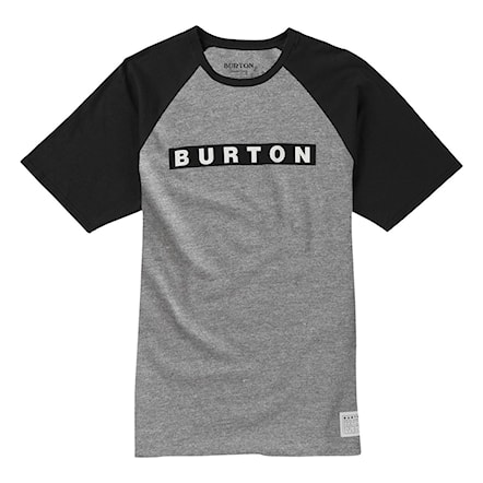 Koszulka Burton Vault grey heather 2018 - 1