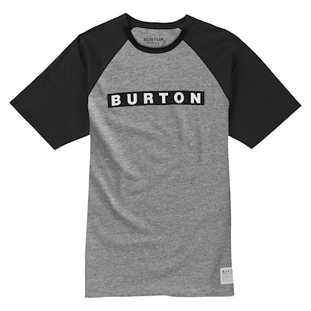 Koszulka Burton Vault grey heather 2017 - 1