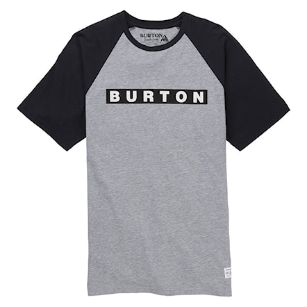 Tričko Burton Vault SS grey heather 2019 - 1