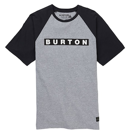 Tričko Burton Vault Ss grey heather 2019 - 1