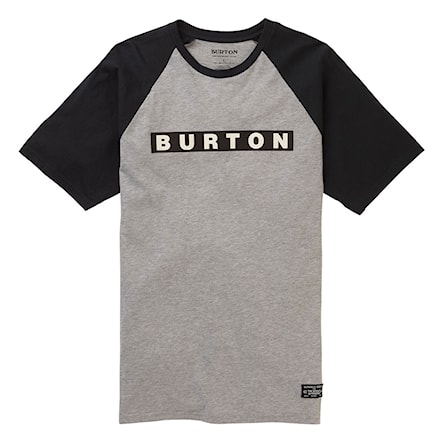 Koszulka Burton Vault Ss grey heather 2020 - 1