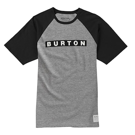 Tričko Burton Vault Ss grey heather 2018 - 1