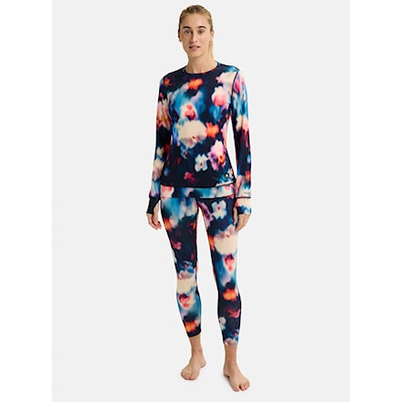 Tričko Burton Wms Midweight Crew floral blur 2026 - 3