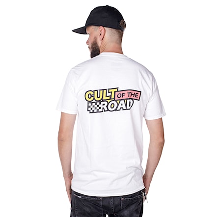 T-shirt Cult of the Road Circuit white 2020 - 1