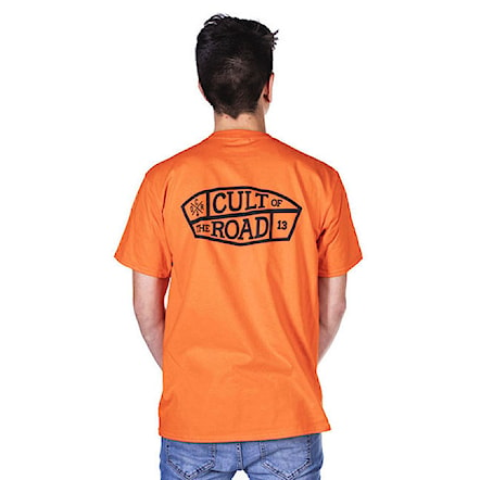 T-shirt Cult of the Road Gas orange 2019 - 1