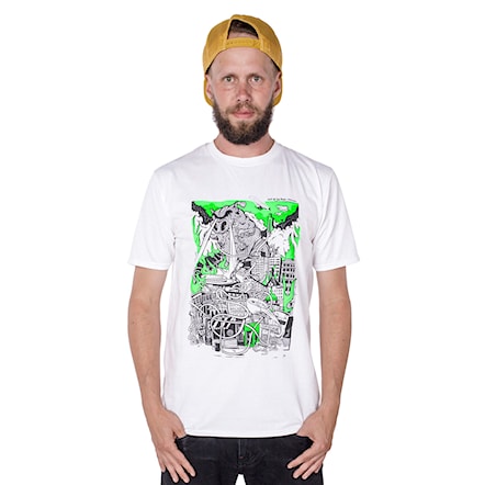 T-shirt Cult of the Road Oltec white 2020 - 1