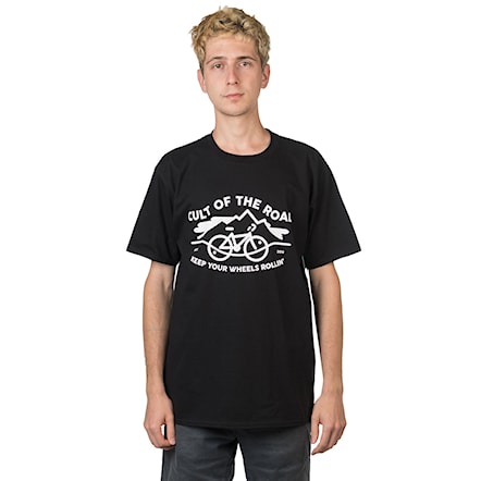 T-shirt Cult of the Road Pedal black 2019 - 1