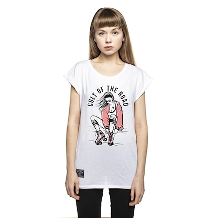 T-shirt Cult of the Road Roller white 2020 - 1