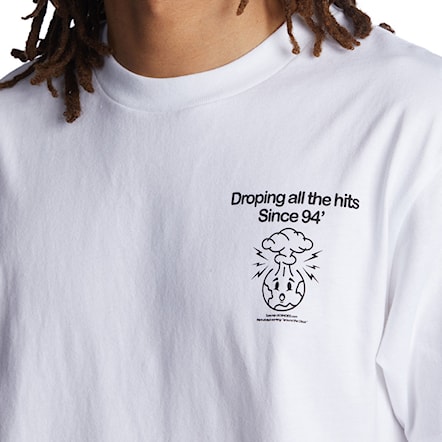 T-shirt DC Dropping Hits HSS white 2023 - 4