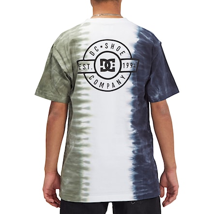 T-shirt DC Half And Half Ss navy half tie dye 2022 - 1