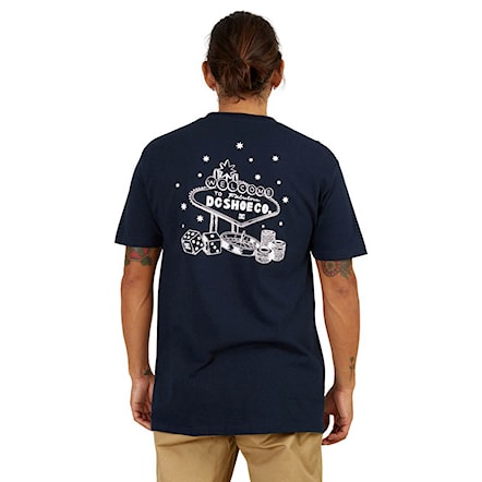 T-shirt DC Jackpot Ss navy b lazer 2021 - 1