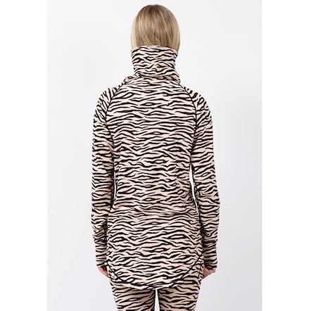 Tričko Eivy Icecold Zip Top zebra 2026 - 2