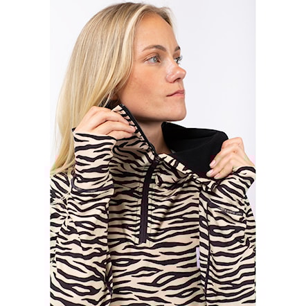 Tričko Eivy Icecold Zip Top zebra 2026 - 4
