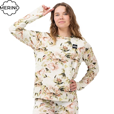 Tričko Eivy Loose Fit Merino Wool Top bloom 2026 - 1