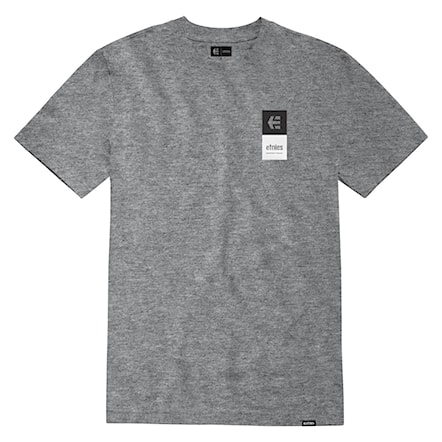 T-shirt Etnies Eblock Stack grey/heather 2021 - 1