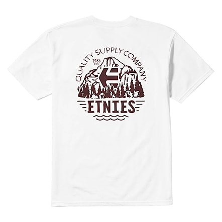T-shirt Etnies Mtn Quality white 2021 - 1