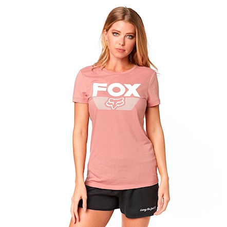 Tričko Fox Ascot Crew blush 2019 - 1