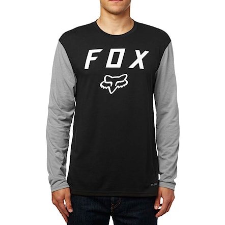 T-shirt Fox Contended Ls Tech Tee black 2017 - 1
