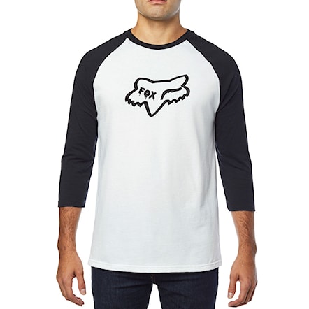 T-shirt Fox Czar Head Premium Raglan white/black 2018 - 1