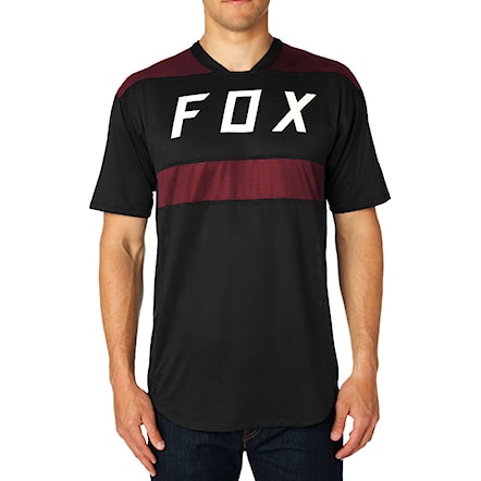 Tričko Fox Flexair Ss Crew black 2018 - 1