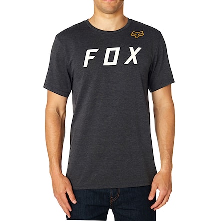 T-shirt Fox Grizzled Ss Tech Tee heather black 2018 - 1