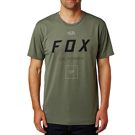 T-shirt Fox Growled Tech Tee dark fatigue 2017 - 1