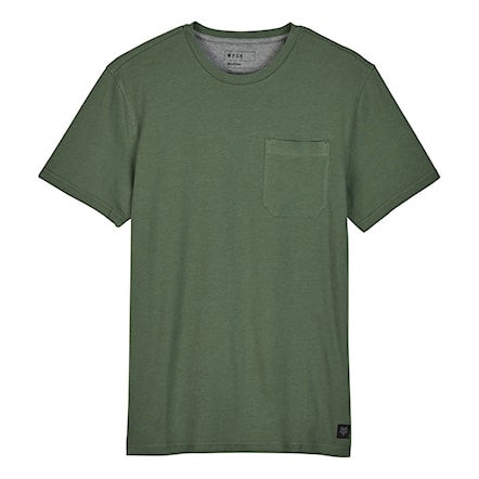 Koszulka Fox Level Up SS Pocket hunter green 2024 - 1