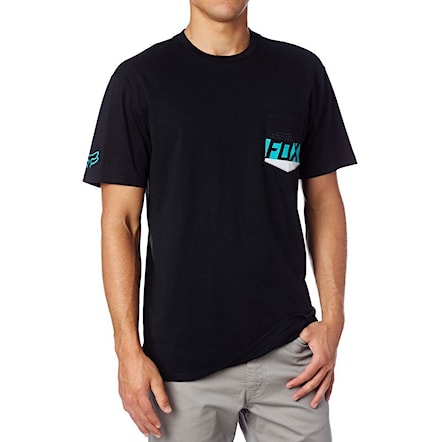 T-shirt Fox Libra Pocket heather black 2016 - 1