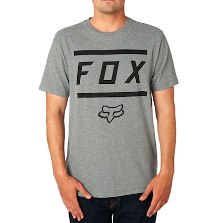 T-shirt Fox Listless Airline Ss heather dark grey 2018 - 1