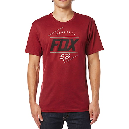 T-shirt Fox Looped Out heather red 2017 - 1