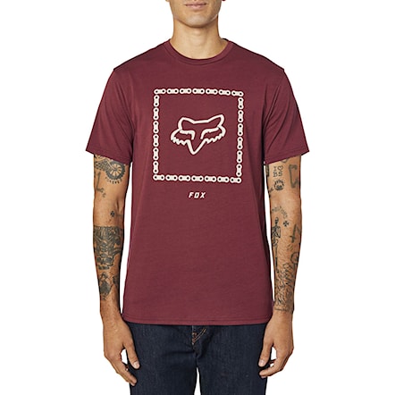 T-shirt Fox Missing Link Tech Tee cranberry 2020 - 1