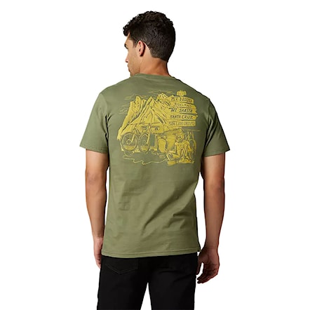 T-shirt Fox Net New Ss Prem army 2022 - 1