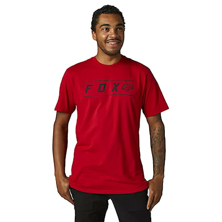 T-shirt Fox Pinnacle Ss Premium flame red 2022 - 1