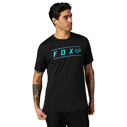 T-shirt Fox Pinnacle Ss Tech black 2021 - 1