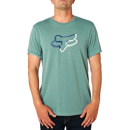 T-shirt Fox Planned Out Ss Tech Tee heather emerald 2018 - 1