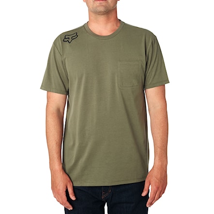T-shirt Fox Redplate 360 SS Airline Tee fatigue green 2018 - 1