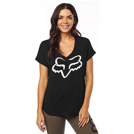 T-shirt Fox Responded Vneck Sleeve black 2020 - 1